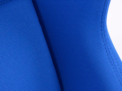 FK Sportsitze Auto Halbschalensitze Set Sport Stoff blau