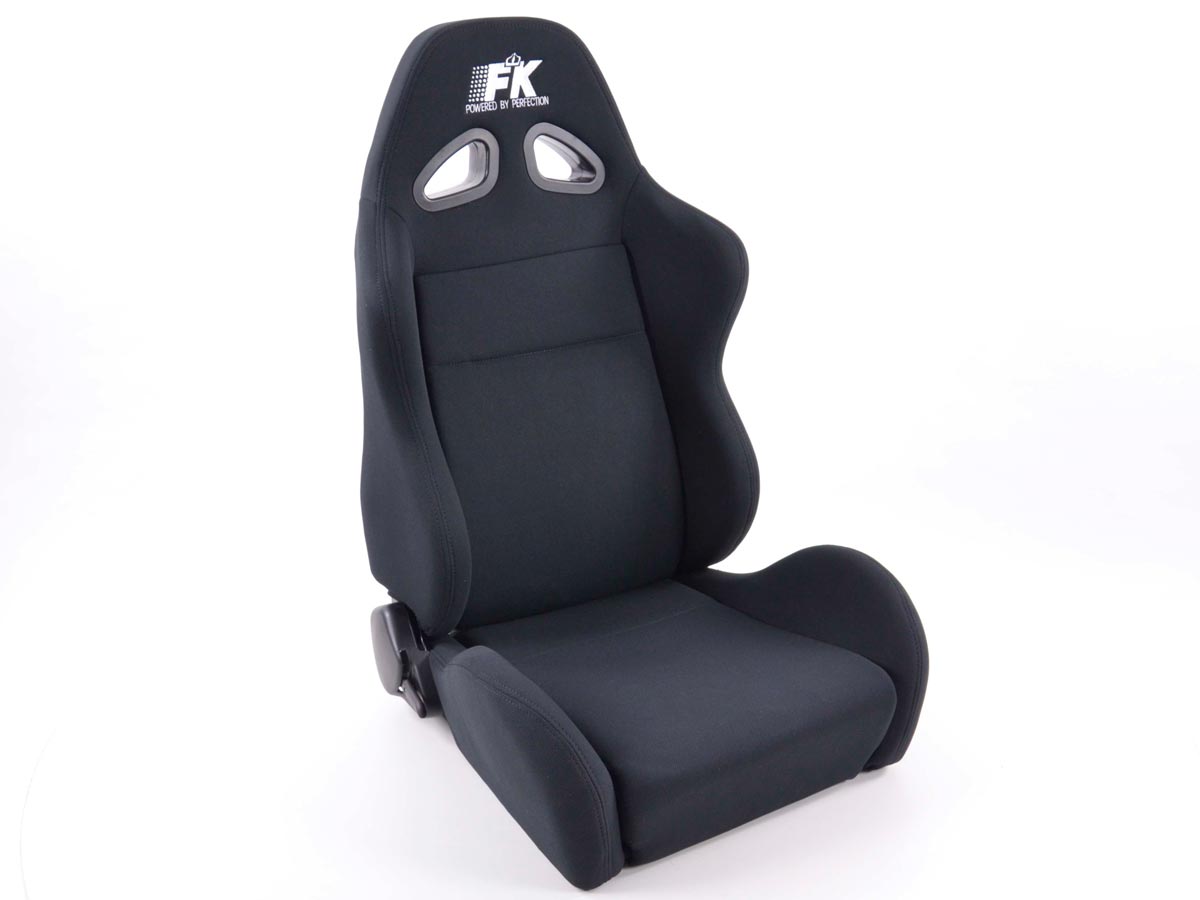 FK Sportsitze Auto Halbschalensitze Set Sport Stoff schwarz mit Sitzheizung u. Massage