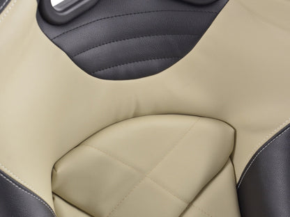 FK Sportsitze Auto Vollschalensitze Set mit Rückenschale aus Fiberglas