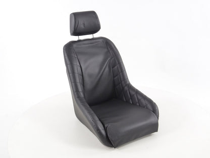 FK Oldtimersitze Auto Vollschalensitze Set im Retro-Look schwarz