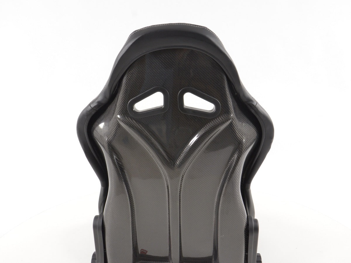 FK Sportsitze Auto Halbschalensitze Set mit Rückenschale aus Carbon
