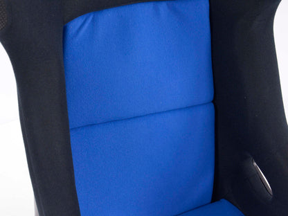 FK Sportsitze Auto Vollschalensitze Set Evolution mit Glanz-Fiberglas-Cover