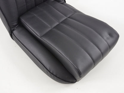 FK Oldtimersitze Auto Vollschalensitze Set Classic 4 schwarz mit Kopfstütze