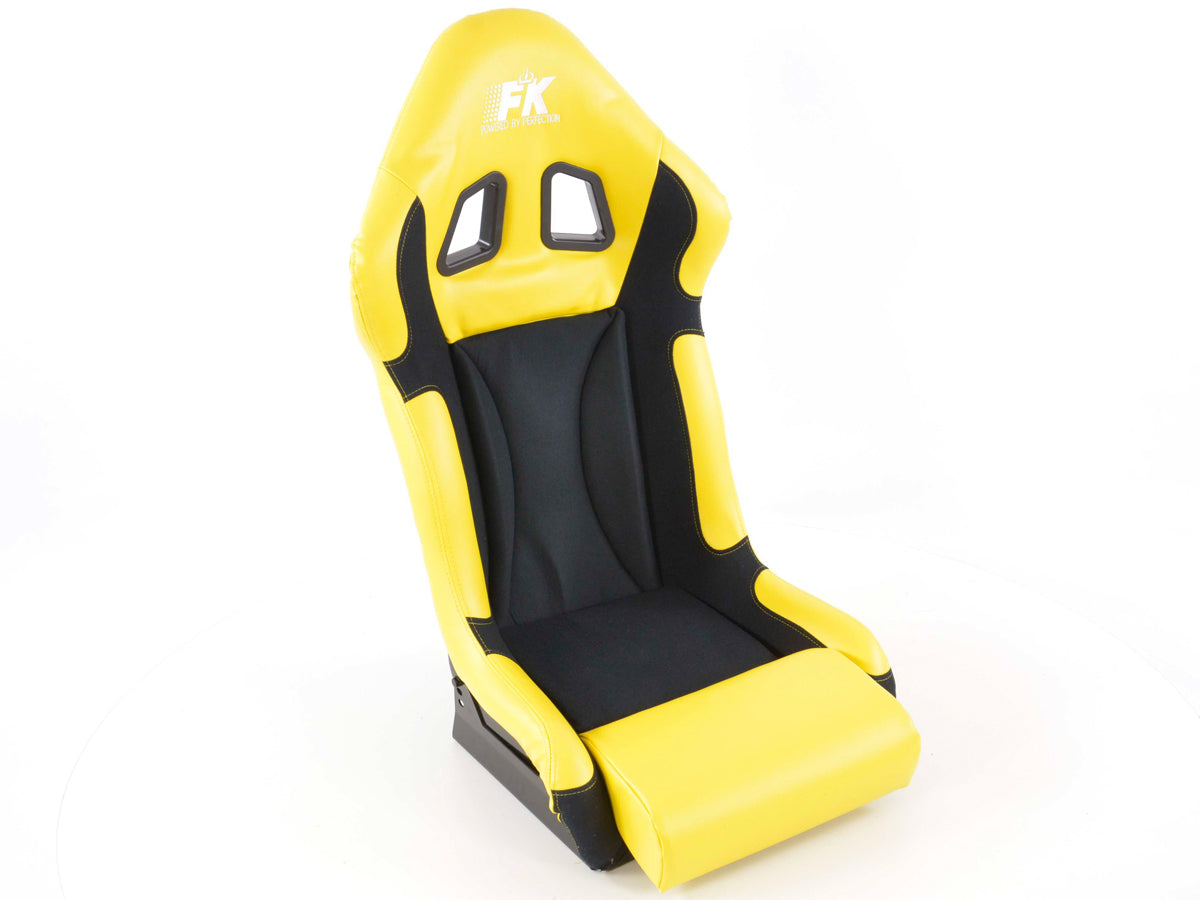 FK Sportsitze Auto Vollschalensitze Set Race 1 mit Glanz-Fiberglas-Cover