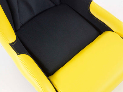 FK Sportsitze Auto Vollschalensitze Set Race 1 mit Glanz-Fiberglas-Cover