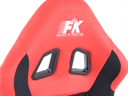 FK Sportsitze Auto Vollschalensitze Set Race 1 mit Glanz-Fiberglas-Cover