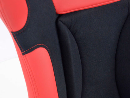 FK Sportsitze Auto Vollschalensitze Set Race 1 mit Glanz-Fiberglas-Cover