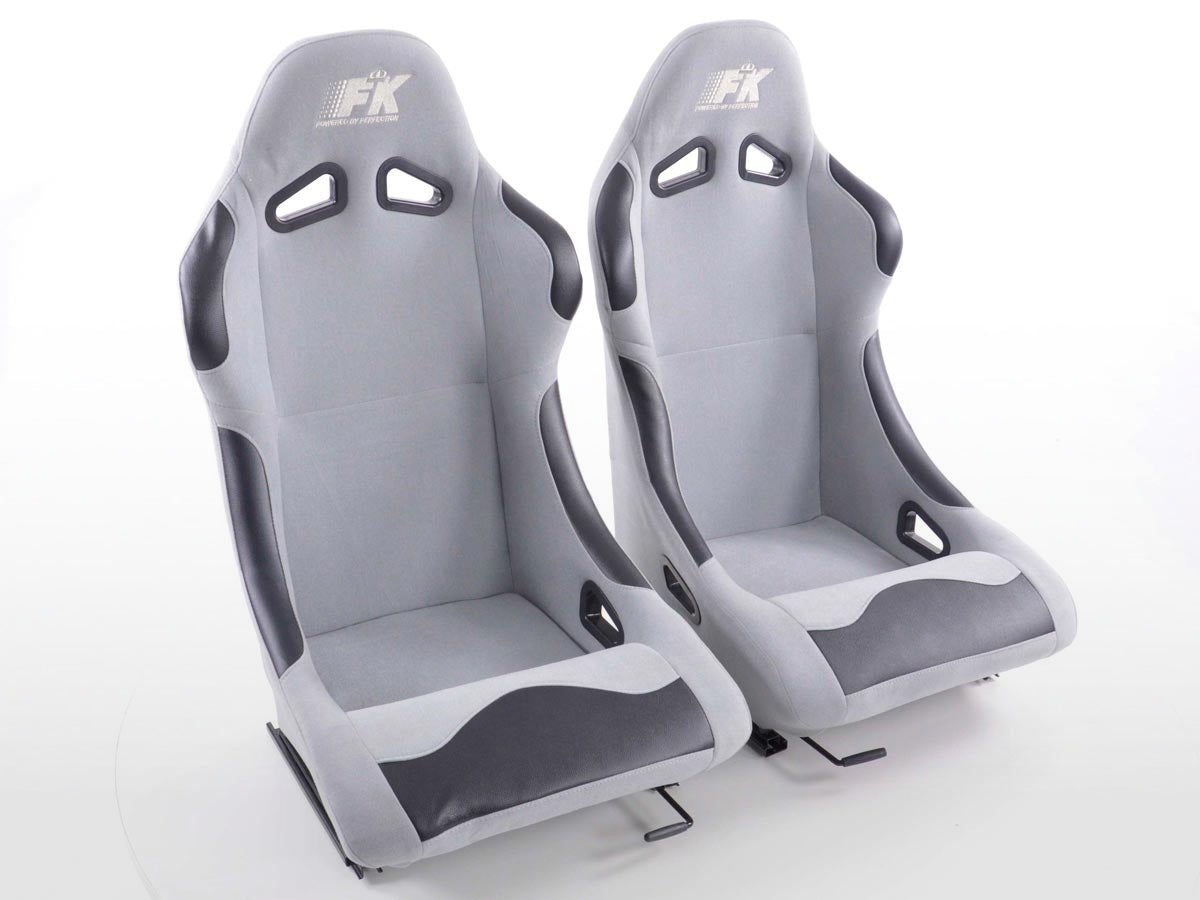 FK Sportsitze Auto Vollschalensitze Set Basic in Motorsport-Optik
