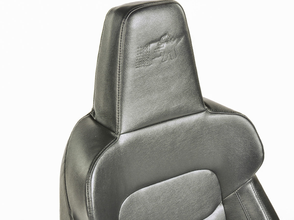 FK Sportsitze Auto Halbschalensitze Set München Kunstleder schwarz