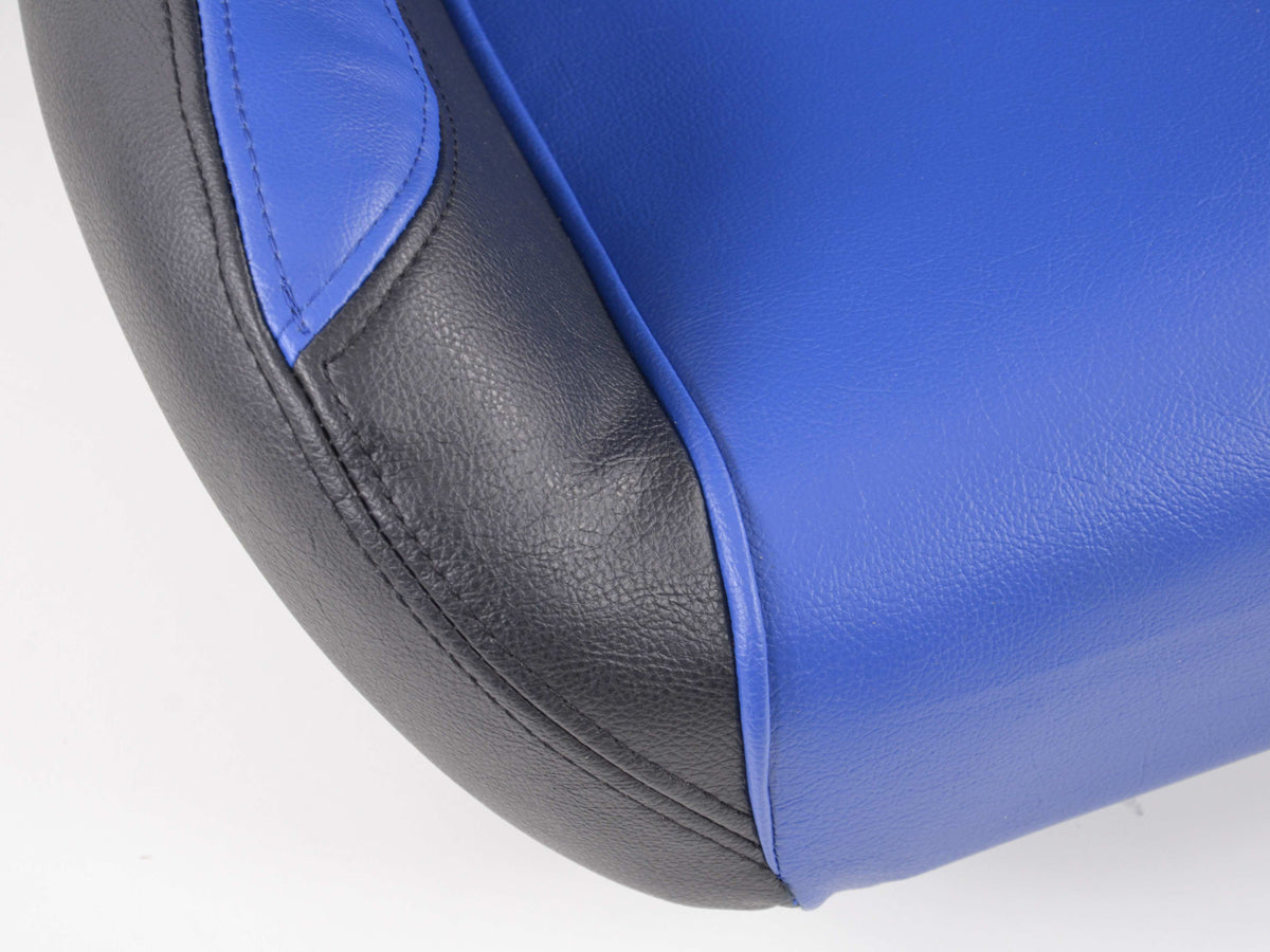 FK Sportsitze Auto Halbschalensitze Set SCE-Sportive 2 Kunstleder blau/schwarz