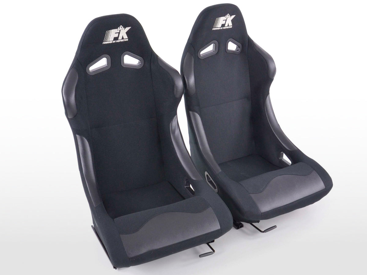 FK Sportsitze Auto Vollschalensitze Set Basic in Motorsport-Optik