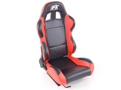FK Sportsitze Auto Halbschalensitze Set Boston in Motorsport-Optik