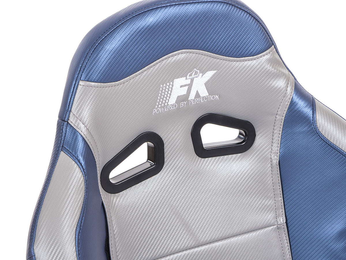 FK Sportsitze Auto Halbschalensitze Set Spacelook Carbon in Motorsport-Optik