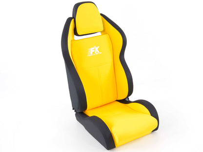 FK Sportsitze Auto Halbschalensitze Set Race 5 in Motorsport-Optik