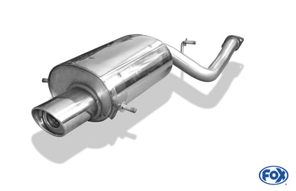 Subaru Impreza GD/ GG - Stufenheck/ Kombi Endschalldämpfer Ø63,5mm - 129x106 Typ 33