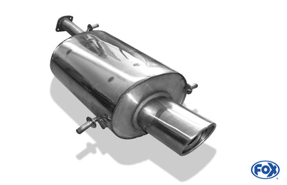 Subaru Impreza GD/ GG - Stufenheck/ Kombi Endschalldämpfer Ø63,5mm - 129x106 Typ 33