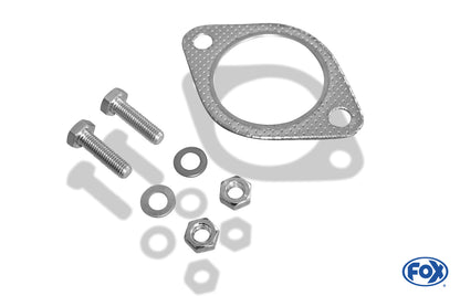 Subaru Impreza GD/ GG - Stufenheck/ Kombi Endschalldämpfer Ø63,5mm - 129x106 Typ 33