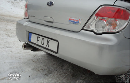 Subaru Impreza GD/ GG - Stufenheck/ Kombi Endschalldämpfer - 1x100 Typ 13