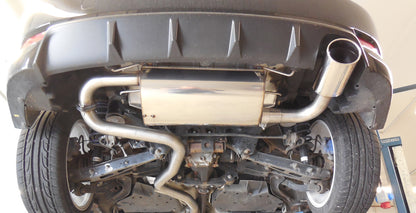 Subaru Impreza GHD Schrägheck Endschalldämpfer quer rechts - 129x106 Typ 32