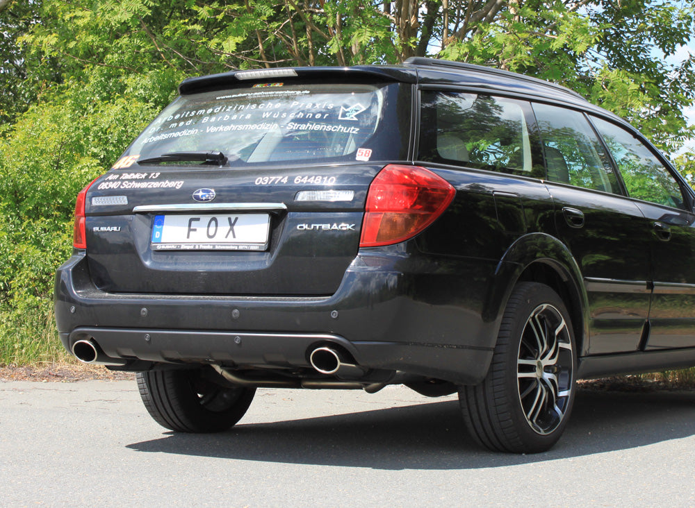 Subaru Outback/ Legacy Outback BP - Kombi (Station Wagon) Endschalldämpfer rechts/links - 115x85 Typ 44 rechts/links
