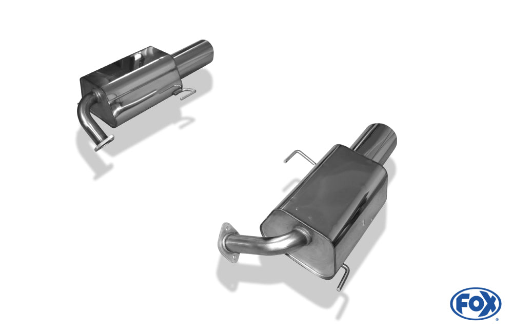 Subaru Outback/ Legacy Outback BP - Kombi (Station Wagon) Endschalldämpfer rechts/links - 129x106 Typ 44 rechts/links