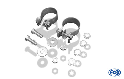 Subaru BRZ/ Toyota GT86 Endschalldämpfer quer Ausgang rechts/links - 1x100 Typ 16 rechts/links