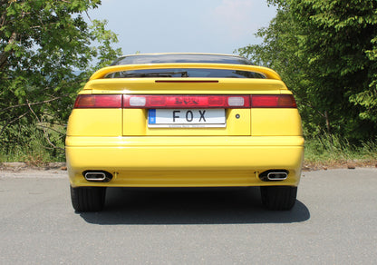 Subaru SVX Endschalldämpfer quer Ausgang rechts/links - 130x50 Typ 52 rechts/links