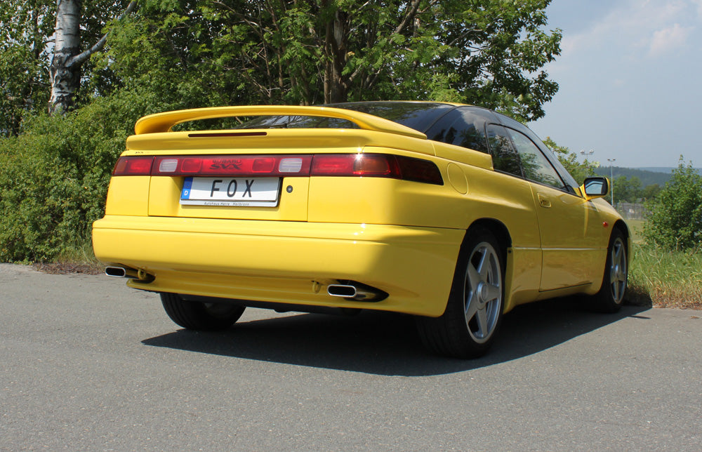 Subaru SVX Endschalldämpfer quer Ausgang rechts/links - 130x50 Typ 52 rechts/links