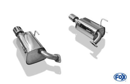 Subaru Levorg Endschalldämpfer rechts/links - 115x85 Typ 44 rechts/links