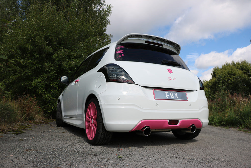 Suzuki Swift IV Endschalldämpfer Ausgang rechts/links - 1x100 Typ 16 rechts/links