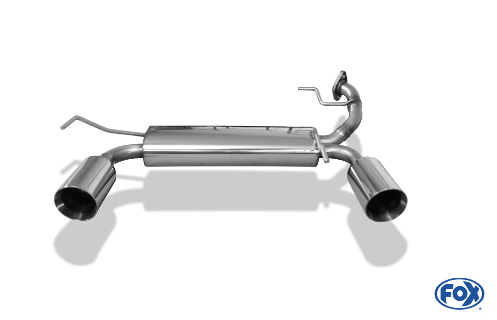 Suzuki Swift IV Endschalldämpfer Ausgang rechts/links - 1x100 Typ 25 rechts/links