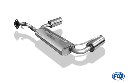 Suzuki Swift IV Endschalldämpfer Ausgang rechts/links - 1x100 Typ 25 rechts/links