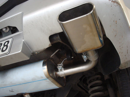 Suzuki Grand Vitara JT - 5-Türer Endschalldämpfer quer Ausgang rechts/links - 160x80 Typ 52 rechts/links