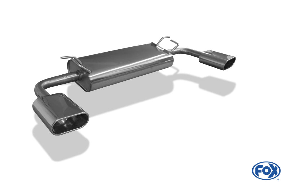 Suzuki Grand Vitara JT - 5-Türer Endschalldämpfer quer Ausgang rechts/links - 160x80 Typ 52 rechts/links