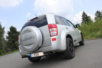 Suzuki Grand Vitara JT - 5-Türer Endschalldämpfer quer Ausgang rechts/links - 145x65 Typ 59 rechts/links