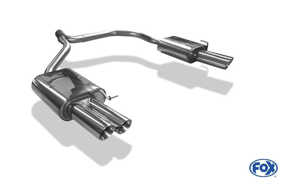 Skoda Octavia Typ 1Z inkl. Facelift Endschalldämpfer rechts/links - 2x76 Typ 25 rechts/links