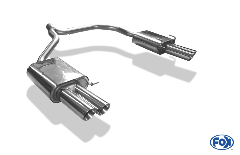 Skoda Octavia Typ 1Z inkl. Facelift Endschalldämpfer rechts/links - 2x76 Typ 25 rechts/links