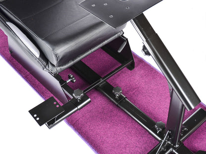 FK Schutzmatte Teppich lila für Rennsimulator Gamesitze
