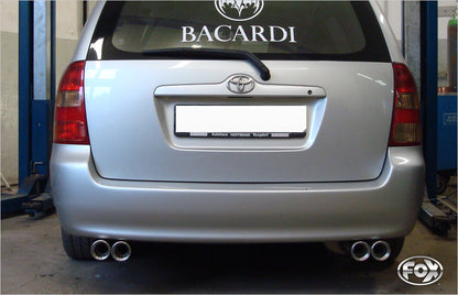 Toyota Corolla E12 Combi Endschalldämpfer Ausgang rechts/links - 2x80 Typ 13 rechts/links