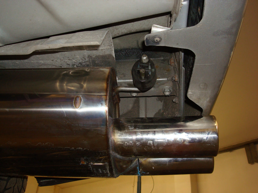 Toyota Corolla E12 Combi Endschalldämpfer Ausgang rechts/links - 2x80 Typ 13 rechts/links