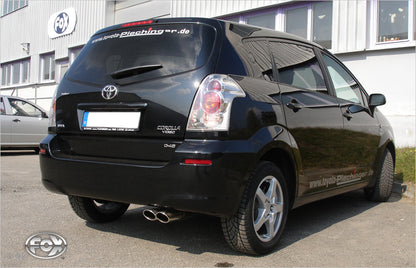 Toyota Corolla Verso R1 Benzin Endschalldämpfer - 2x88x74 Typ 32