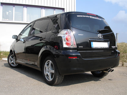 Toyota Corolla Verso R1 Benzin Endschalldämpfer - 2x88x74 Typ 32