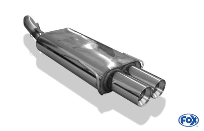 Toyota Celica T20 Endschalldämpfer - 2x90 Typ 22