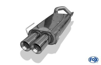 Toyota Celica T20 Endschalldämpfer - 2x90 Typ 22