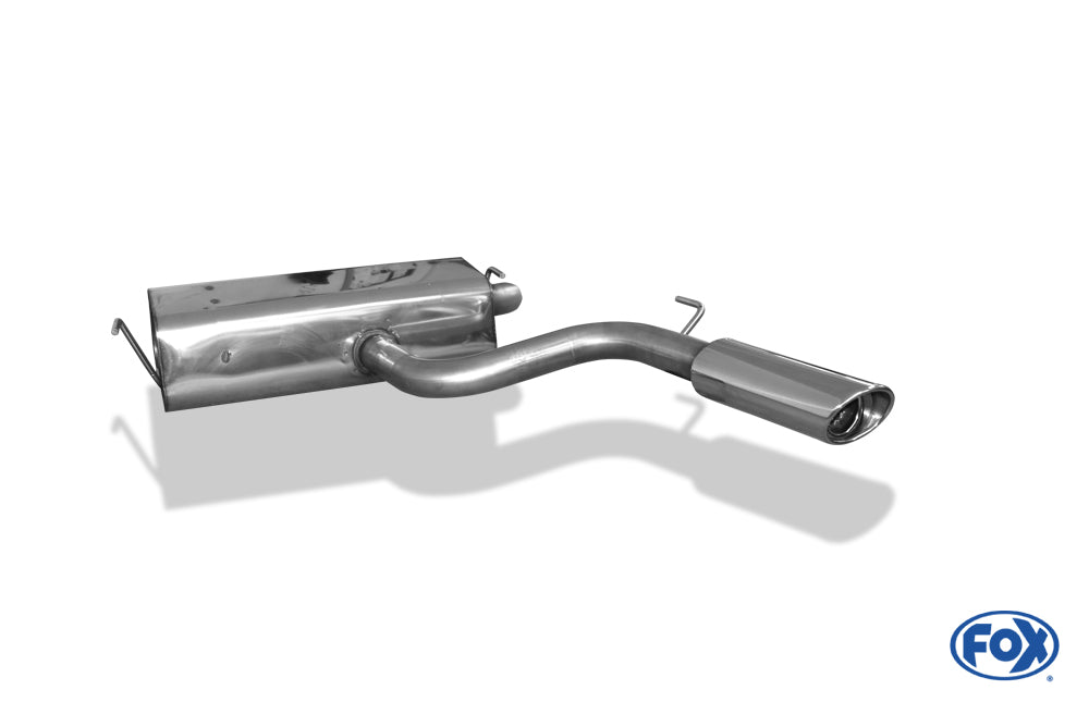 Toyota Celica T23 Endschalldämpfer quer - 115x85 Typ 33