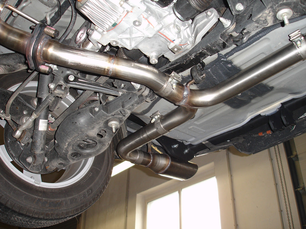 Toyota RAV 4 III Endrohrsystem rechts/links passend auf original Mittelschalldämpfer - 2x80 Typ 17 rechts/links