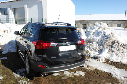 Toyota RAV 4 IV Endrohrsystem rechts/links passend auf original Mittelschalldämpfer - 140x90 Typ 44 rechts/links