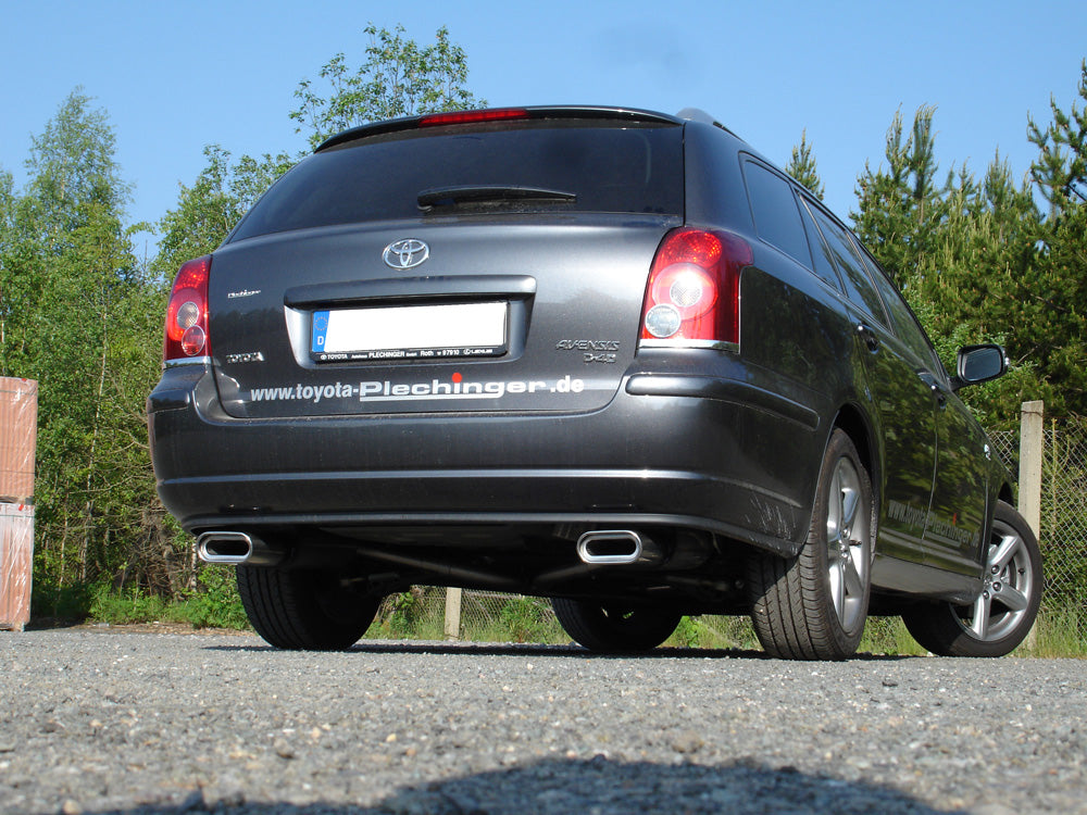 Toyota Avensis T25 Benzin - Combi Endschalldämpfer rechts/links - 160x80 Typ 53 rechts/links