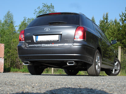 Toyota Avensis T25 Benzin - Combi Endschalldämpfer rechts/links - 160x80 Typ 53 rechts/links