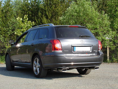 Toyota Avensis T25 Diesel - Combi Endschalldämpfer rechts/links - 160x80 Typ 53 rechts/links